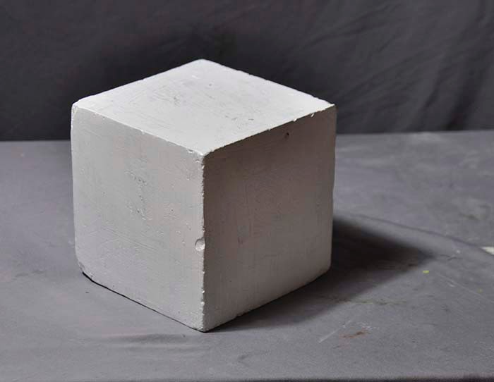 Create meme: gypsum cube, gypsum cube reference, plaster geometric bodies