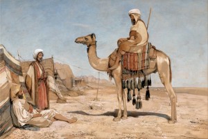 Создать мем: бедуин, верещагин верблюд, джон фредерик