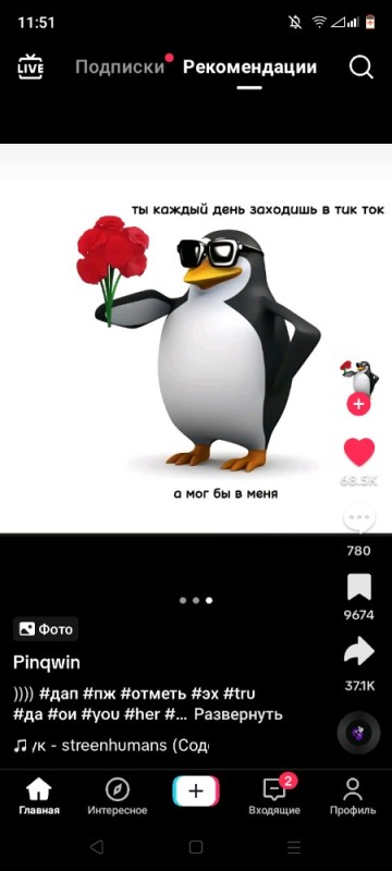 Create meme: memes , meme penguin phone, penguin with flowers