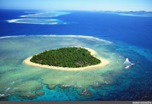 Create meme: tavarua island fiji, fiji island, a small island