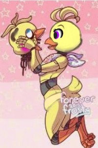 Create meme: Chica, fat Chica fnaf art, Chica and Bonnie