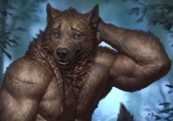 Create meme: werewolf , lycanthropy, werewolf bears