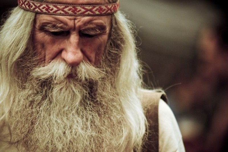 Create meme: Nikolai Khrychev, the beard of the Slavs, 104-year-old sage Andrey Raven
