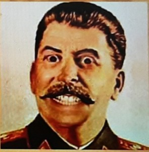 Создать мем: великий сталин, сталин триггеред, владимир ильич ленин