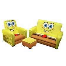 Создать мем: детский диванчик губка боб, кресло спанч боба, мягкая мебель для детей
