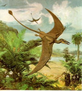 Создать мем: юрский период мезозойской эры, летающие рептилии мезозойской эры, динозавр птерозавр
