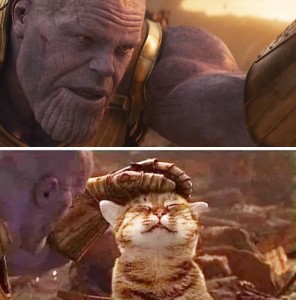 Create meme: Thanos, thanos, Thanos it was