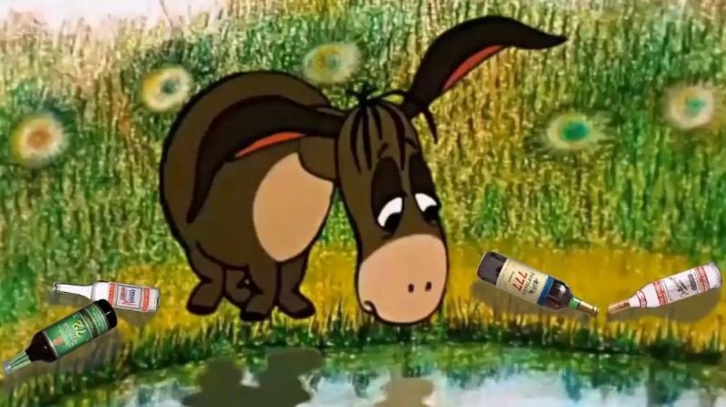 Create meme: sad Eeyore, sad donkey , Eeyore 