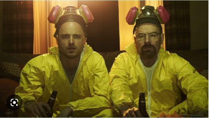 Create meme: Walter White and Jesse, TV series breaking bad, heisenberg and Jesse Pinkman