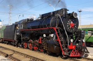 Create meme: Oktyabrskaya railway, the victory train, repair of diesel locomotives