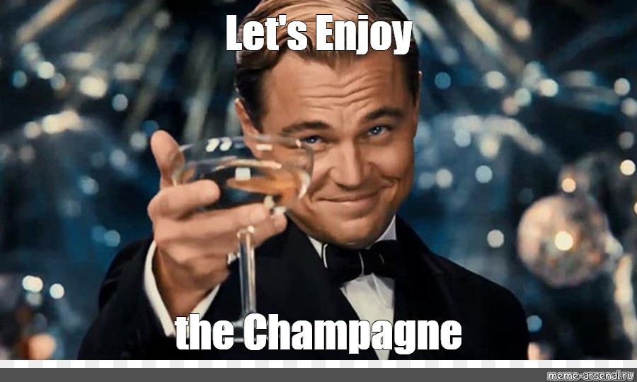 Image result for champagne meme