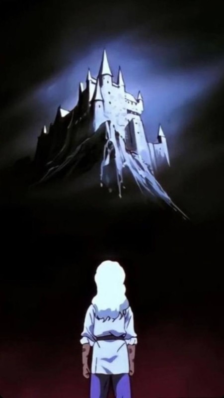 Create meme: The Snow Queen's castle (ice queen's castle), Berserk anime, Berserk cover