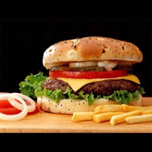 Create meme: fast food, Burger