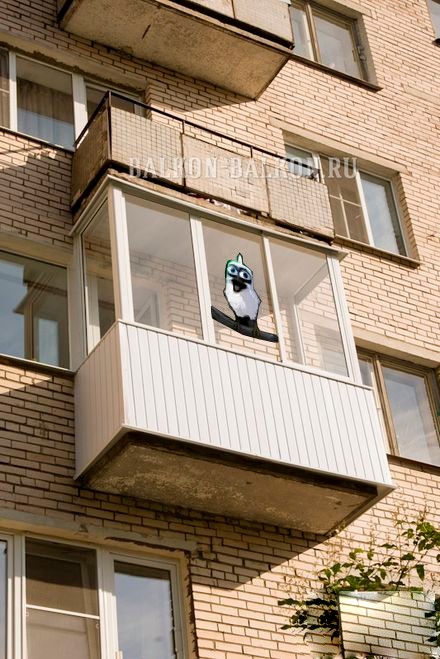 Create meme: glazed balcony, glazing of balconies and loggias, balcony glazing options