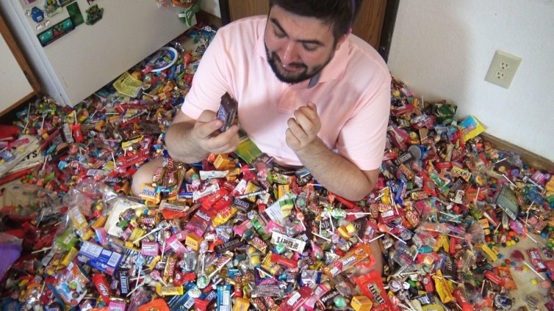 Create meme: a lot of candy, lots of candy, a lot of sweets