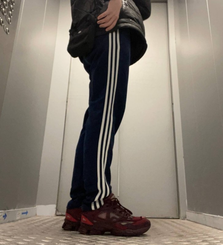 Create meme: adidas sweatpants, sports pants, running pants