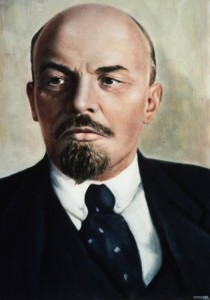 Create meme: picture with Lenin, a portrait of Lenin, Lenin