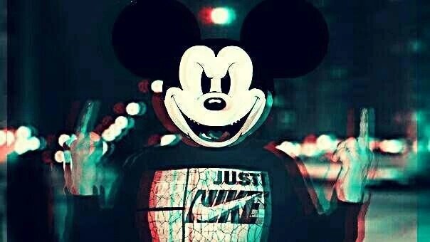 Create meme: Mickey Mouse in the hood, Mickey mouse , Mickey Mouse obey
