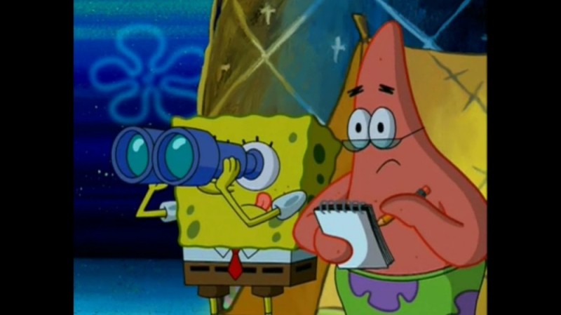 Create meme: spongebob Patrick, sponge Bob square pants , Write it down Patrick