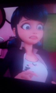 Create meme: lady bug and super cat, miraculous ladybug, Marinette in shock