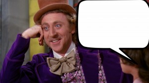 Create meme: gene Wilder Willy Wonka, Willy Wonka, Willy Wonka tell me more