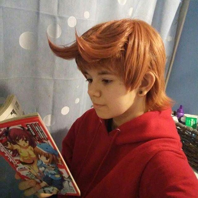 Create meme: eddsworld , tord larsson cosplay, tord eddsworld