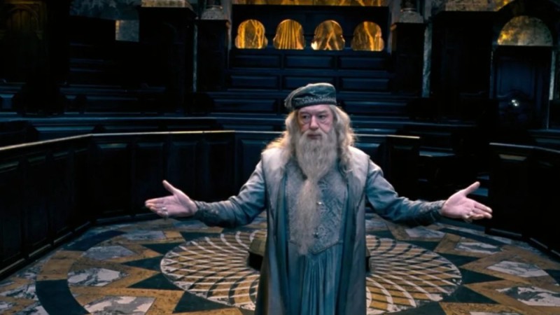 Create meme: Harry Potter and Dumbledore at the train station, Dumbledore , Harry potter albus dumbledore