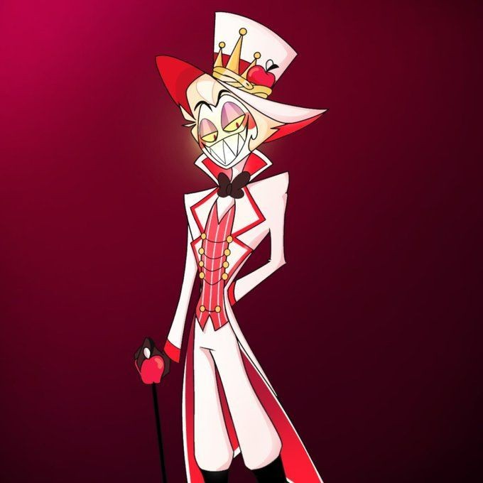 Create meme: the hotel hasbeen Lucifer, the hotel hasbeen, lucifer hotel hazbin in full growth