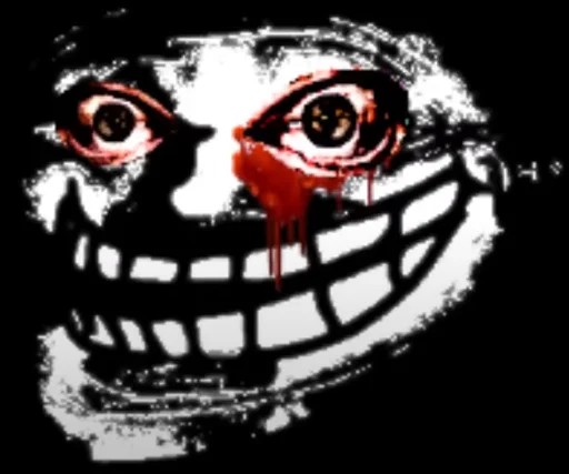 Create meme: massacre of the trollface meme, flash video, the troll's face