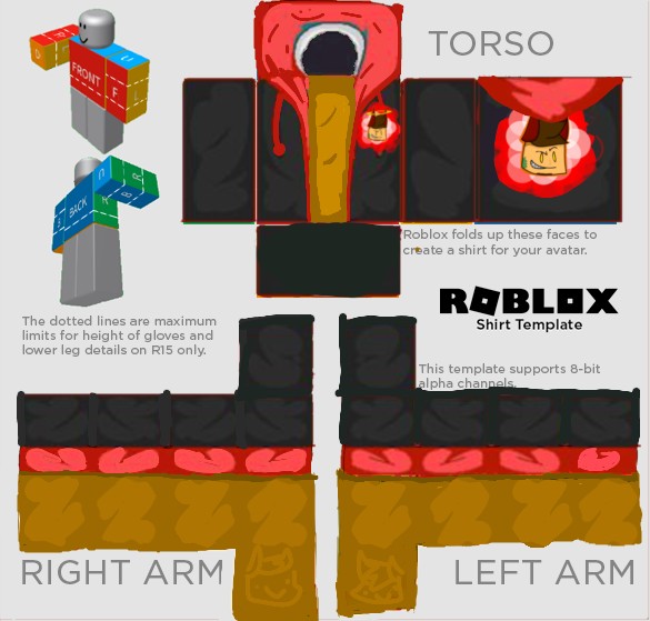 roblox t shirt - All Templates - Create meme - Meme-arsenal.com