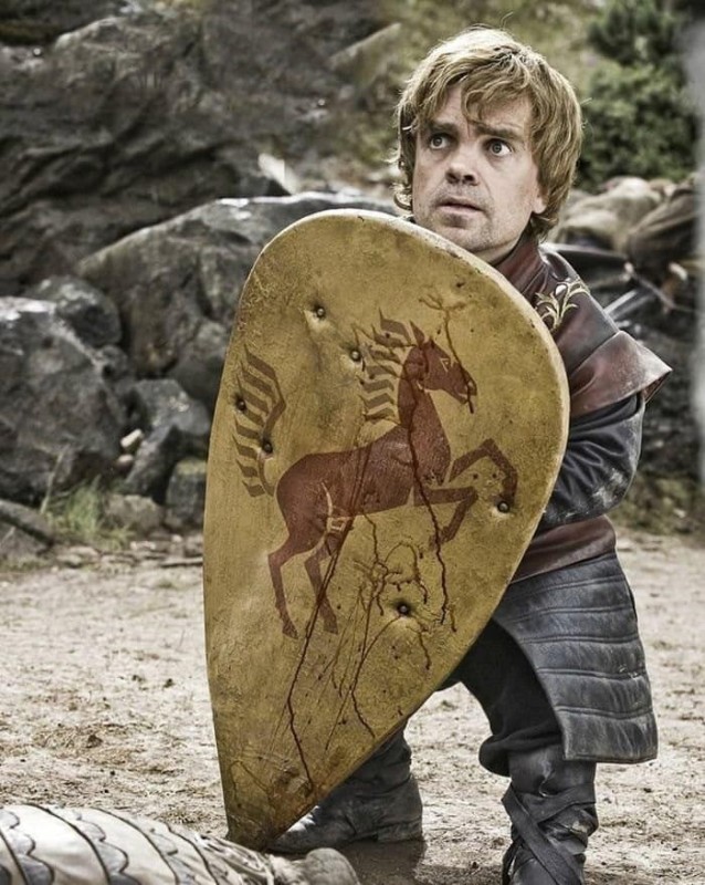 Create meme: a lannister always pays his debts, Tyrion lannister actor, Martin D. "The storm of swords. Volume 2"