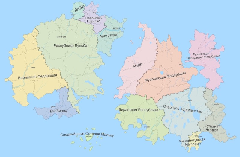 Создать мем: административная карта, карта мира, центральный и северо-западный федеральный округ
