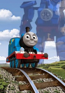 Create meme: locomotive Thomas, meme Thomas the tank engine, Thomas
