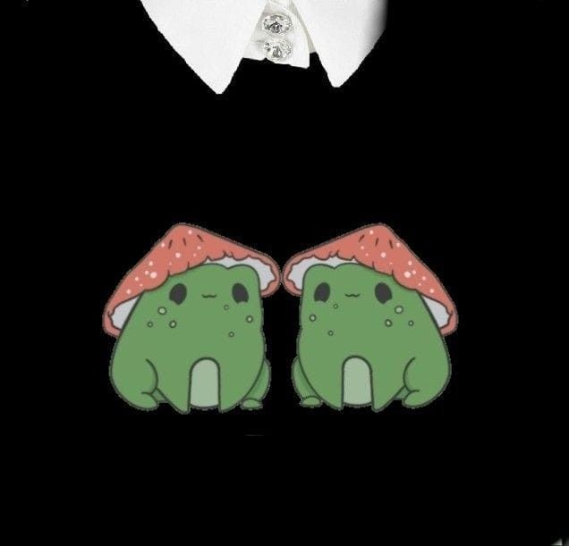 Create meme: cute doodle frog, t-shirt for roblox frog, frog background is cute