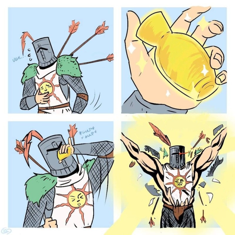 Create meme: cat dark souls meme, dark souls soler, dark souls solaire