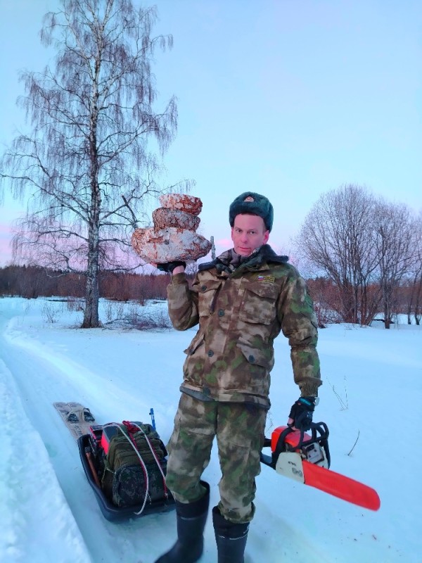 Create meme: winter fishing , fishing in the north, Kamalov Rinat Zainulovich
