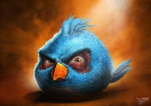 Создать мем: sam spratt angry birds, энгри, птицы из энгри бердз