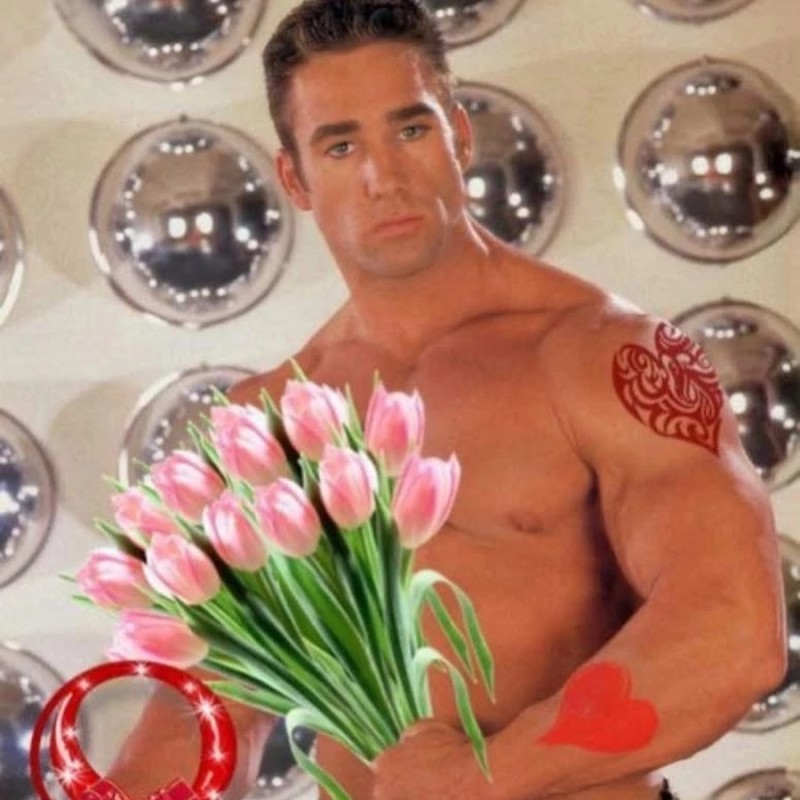 Create meme: herrington billy herrington, since March 8, men, with 8 March 