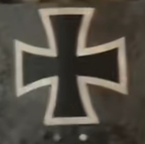 Create meme: iron cross, darkness