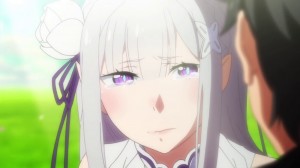 Создать мем: emilia re zero, re zero emilia, re zero я люблю эмилию