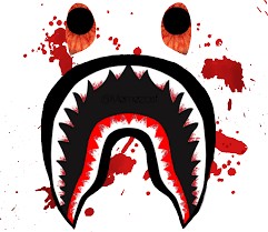 Создать мем: bape shark фон, bape shark обои, bape shark логотип