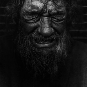 Create meme: black and white portrait, homeless people, jeffries