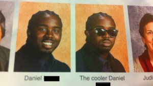 Создать мем: daniel the cooler daniel шаблон, темнокожий человек, the cooler daniel