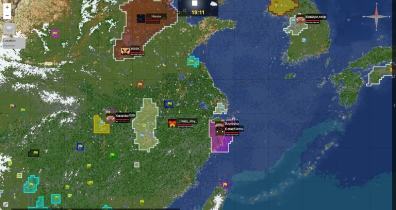 Create meme: map , minecraft map of Russia, minecraft world map