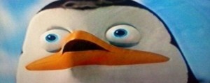 Create meme: skipper, the penguins of Madagascar Hey you prick, memes penguin