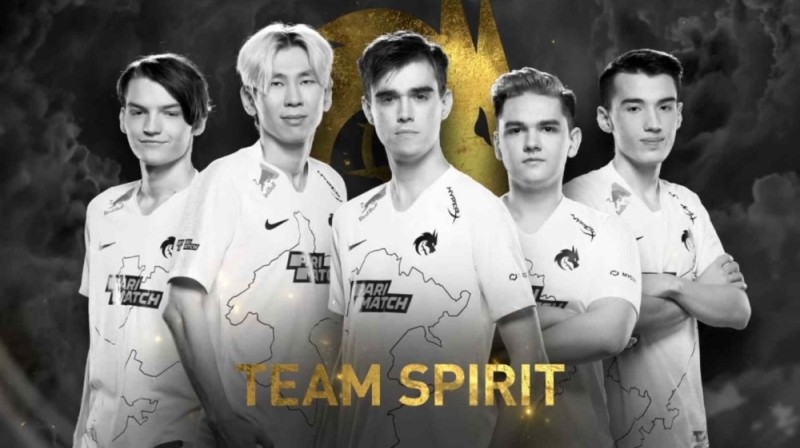 Create meme: tim spirit dota 2, team spirit, team spirit team
