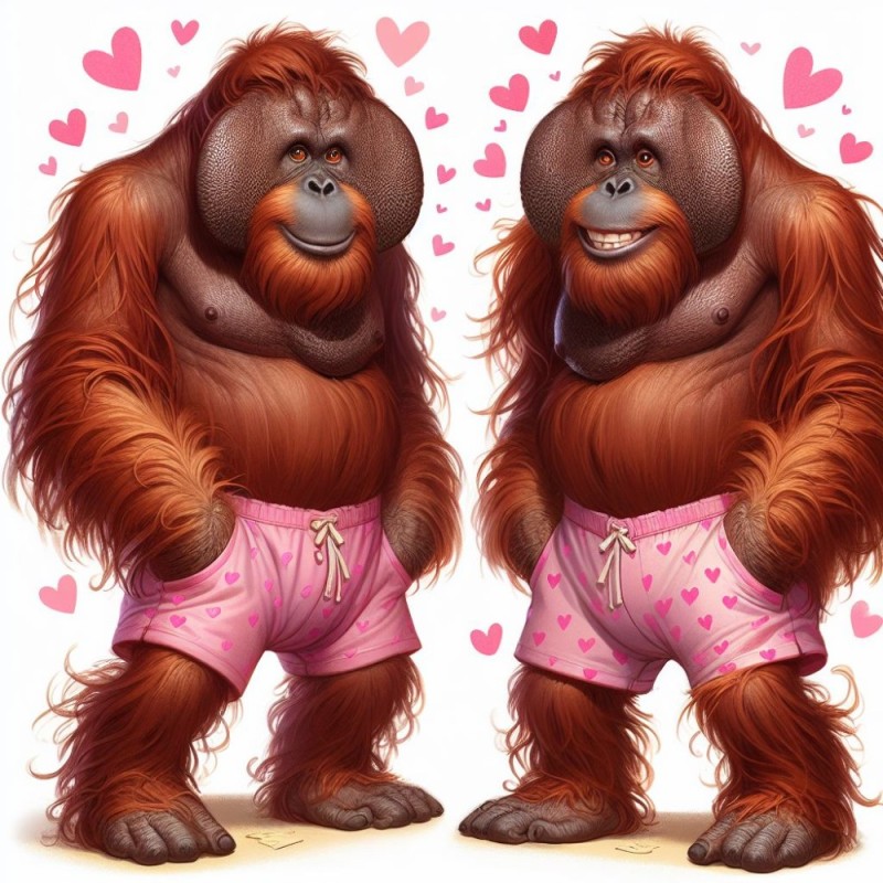Create meme: the orangutan is funny, orangutan , orangutan monkey