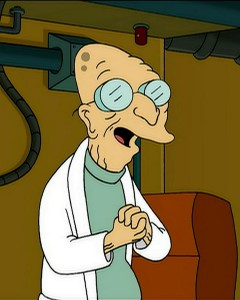 Create meme: futurama Professor Farnsworth