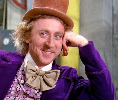 Create meme: gene Wilder , Willy Wonka meme, task 