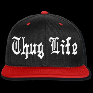 Create meme: cap, thug life